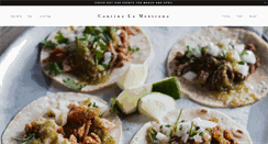 Desktop Screenshot of cantinalamexicana.com