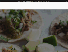 Tablet Screenshot of cantinalamexicana.com